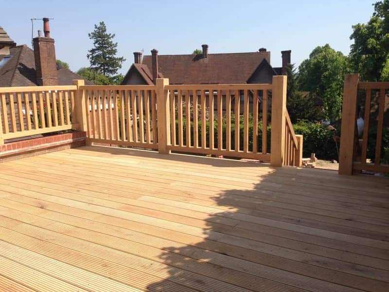 Decking in Dorset by P&D Landscapes