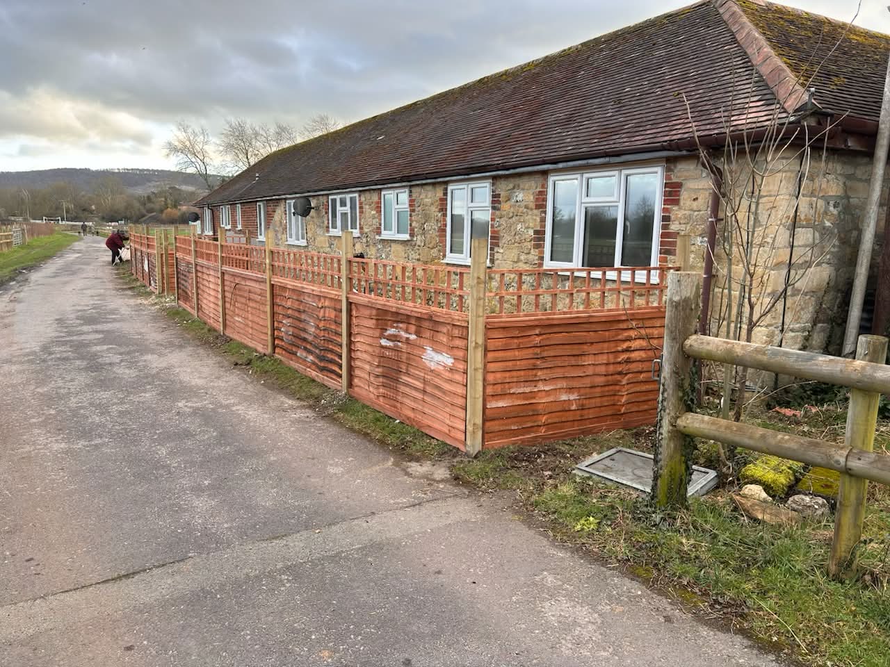 New Fencing Installed - Bere Marsh Farm Nature Reserve - Image 1